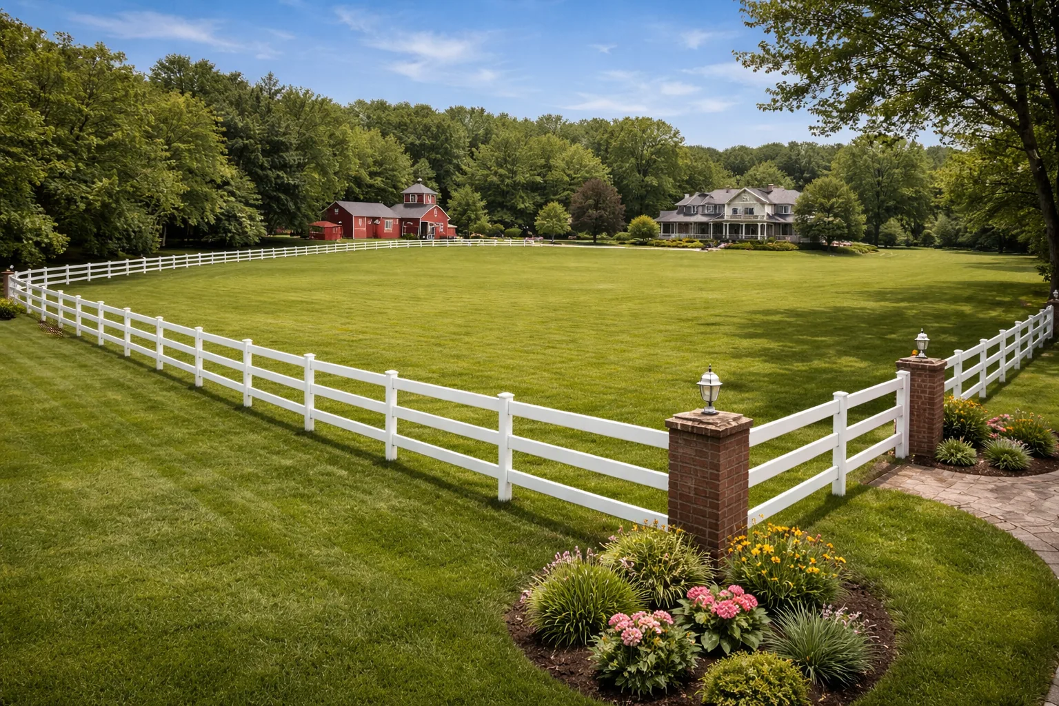 Property boundary definition Agricultural Fence fence application