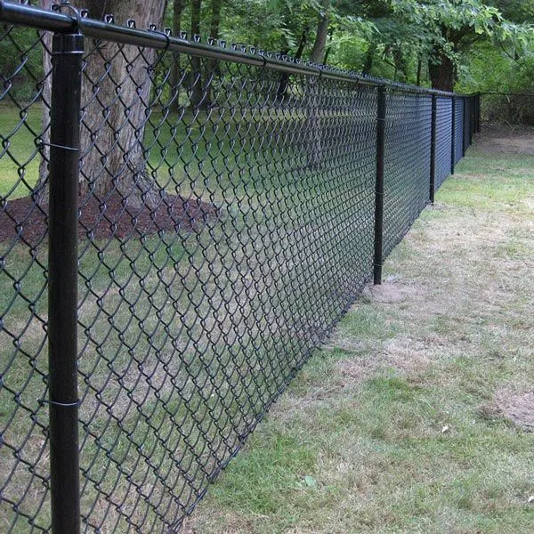 Black Chain Link Fencing - Trenton, Michigan