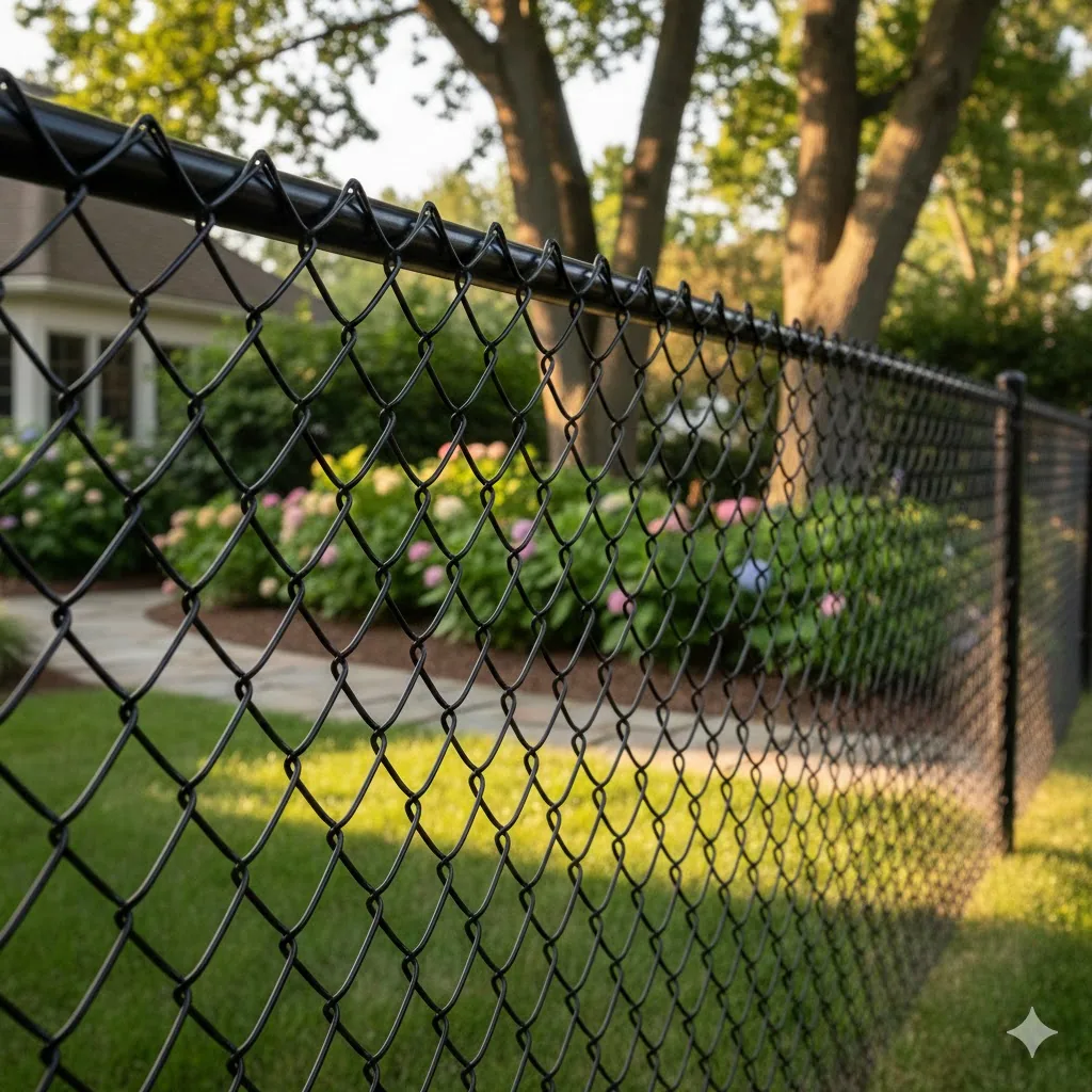 Vinyl Coated (Colored) Chain Link Chain Link Fence fence style