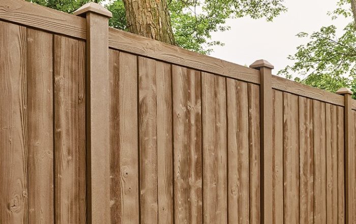 Bufftech Composite Privacy Fence - Sherwood - Trenton, Michigan