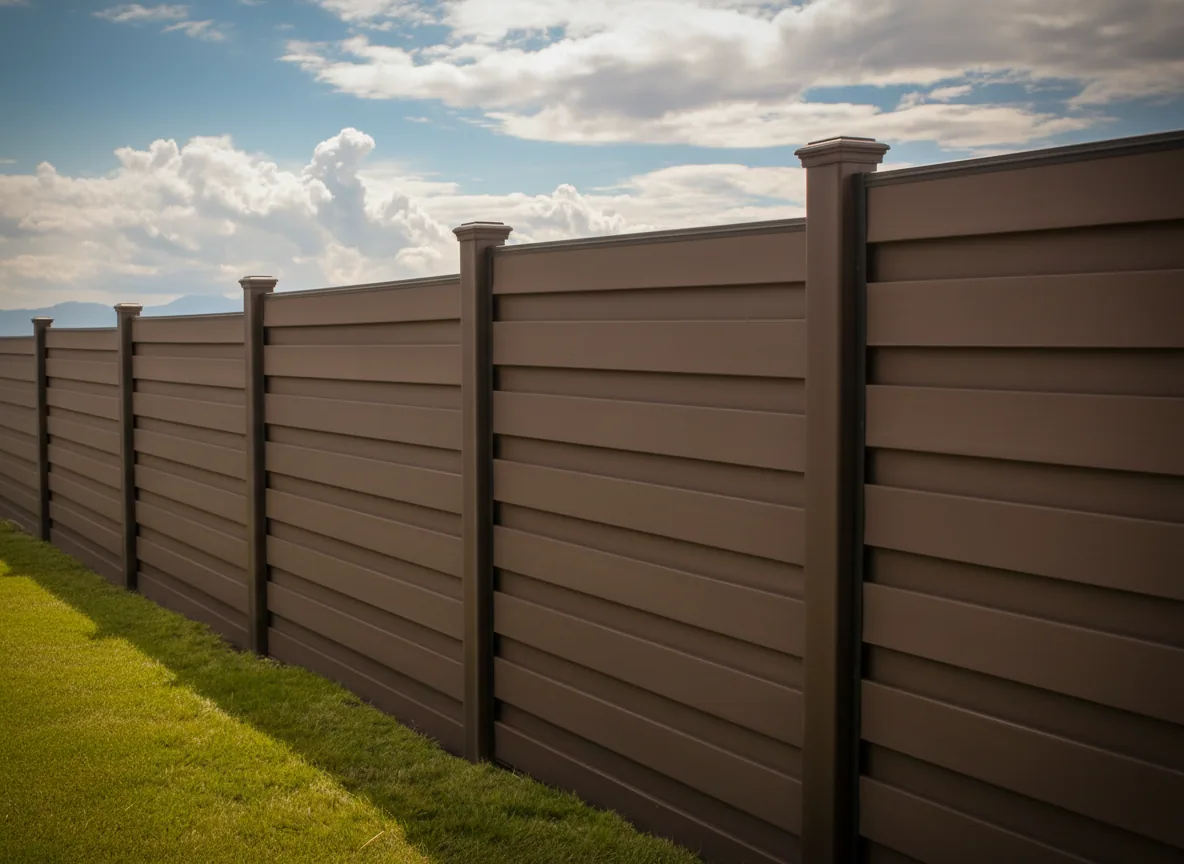 Trex Horizons horizontal composite privacy fence Composite Fence fence style