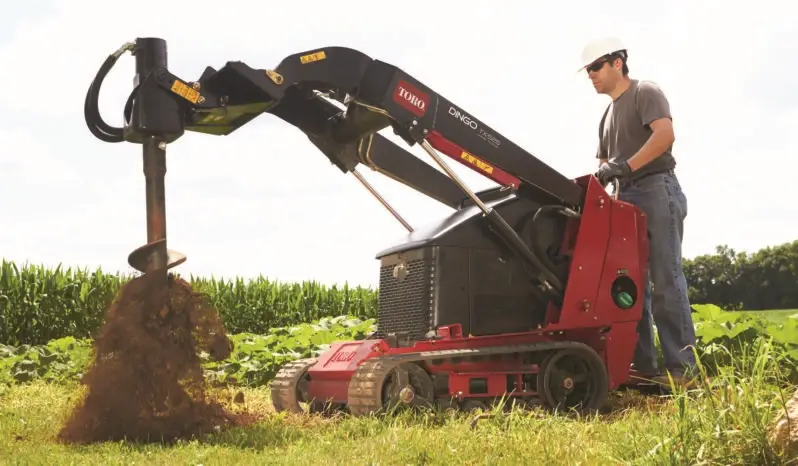 Post Hole Digging service by Prime Fence in Michigan