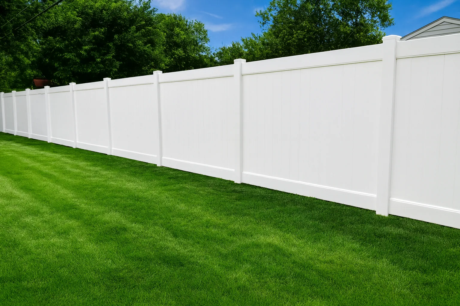 Vinyl Privacy Fencing - Newport, Michigan