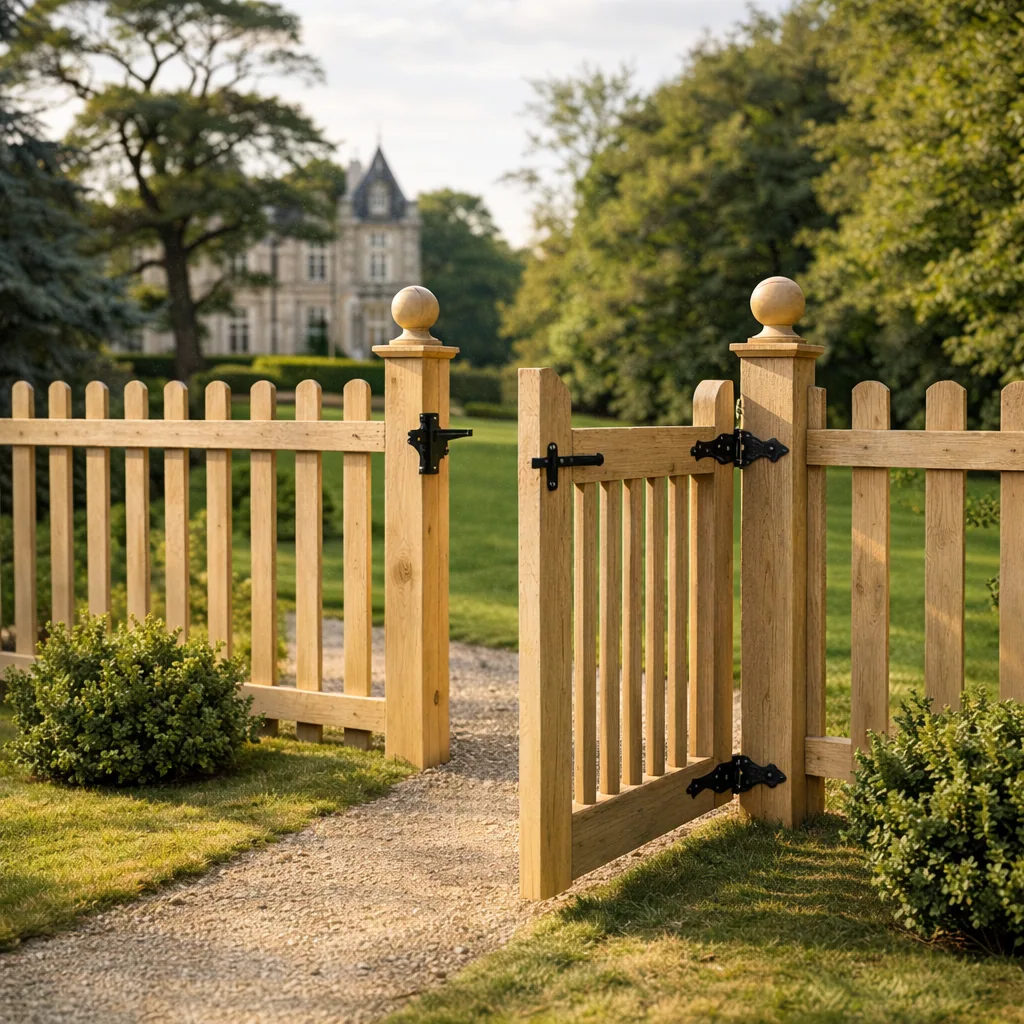 Decorative front yard fencing Wood Fence fence application