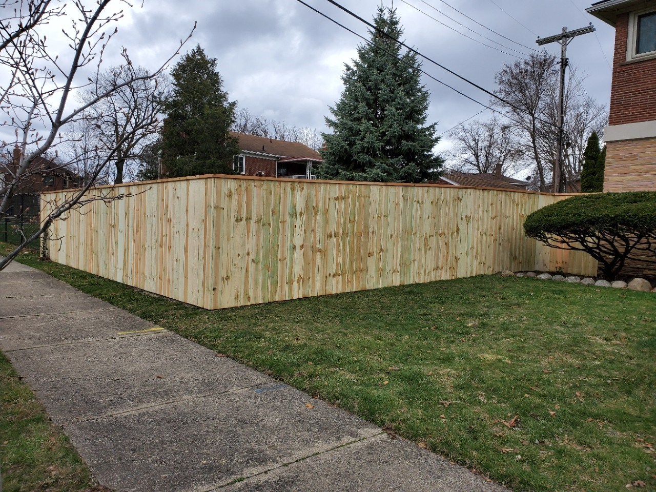 Pressure Treated With Router Rail