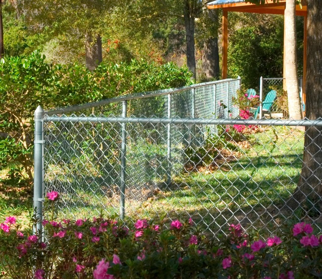 chain link fence installation milan michigan