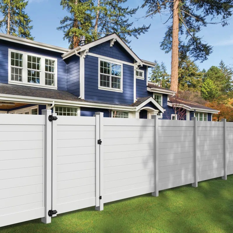 horizontal vinyl privacy fence monroe michigan horizontal vinyl privacy fence monroe michigan