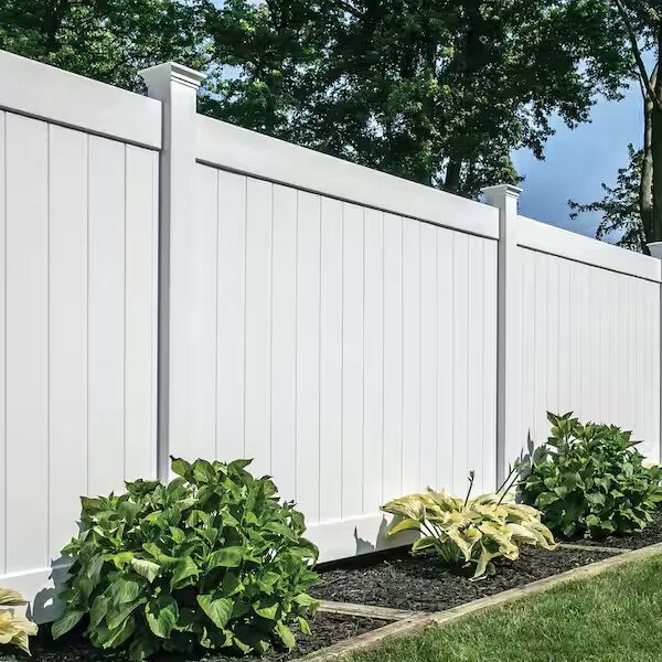 white vinyl privacy fence newport michigan
